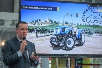 O osiągach nowych modeli ciągników New Holland informował Łukasz Chęciński