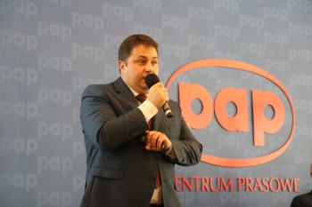 Jarosław Wańkowicz omówił działalność stowarzyszenia