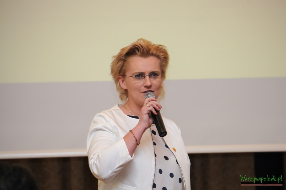 Agnieszka Egberss przybliżyła historię i osiągnięcia firmy Agrosimex
