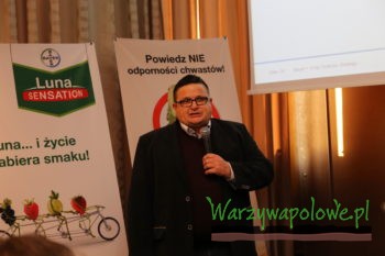 Sławomir Kaszubowski z firmy Bayer