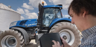 Samoprowadzący ciągnik od New Holland