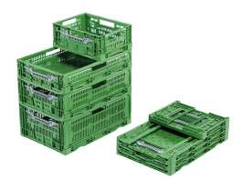 Pojemniki składane na warzywa skrzynki składane
