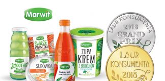 Produkty Marwit nagrodzone Laurem Konsumenta