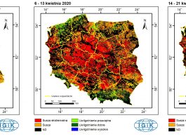 Ekstremalna susza dotyka znaczną część kraju