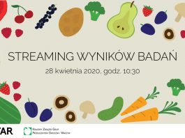 Ulubione warzywa i owoce Polaków – prezentacja online wyników „Narodowych badań konsumpcji warzyw i owoców”