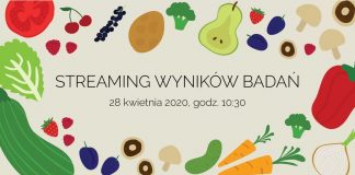 Ulubione warzywa i owoce Polaków – prezentacja online wyników „Narodowych badań konsumpcji warzyw i owoców”