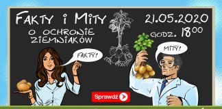 TRANSMISJA NA ŻYWO. Już dziś (21.05) o godz. 18.00 odbędzie się wykład FAKTY i MITY o OCHRONIE ZIAMNIAKÓW?. Zapraszamy!