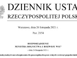 Aktualne, maksymalne stawki ubezpieczeń upraw rolnych w 2022 roku