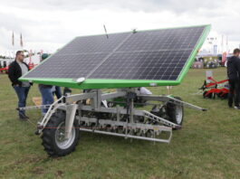 Robot siejąco-pielący do warzyw i ziół