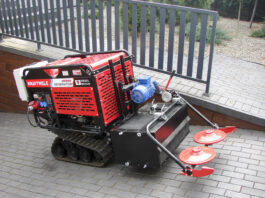 Robot do niszczenia chwastów z wykorzystaniem promieniowania mikrofalowego