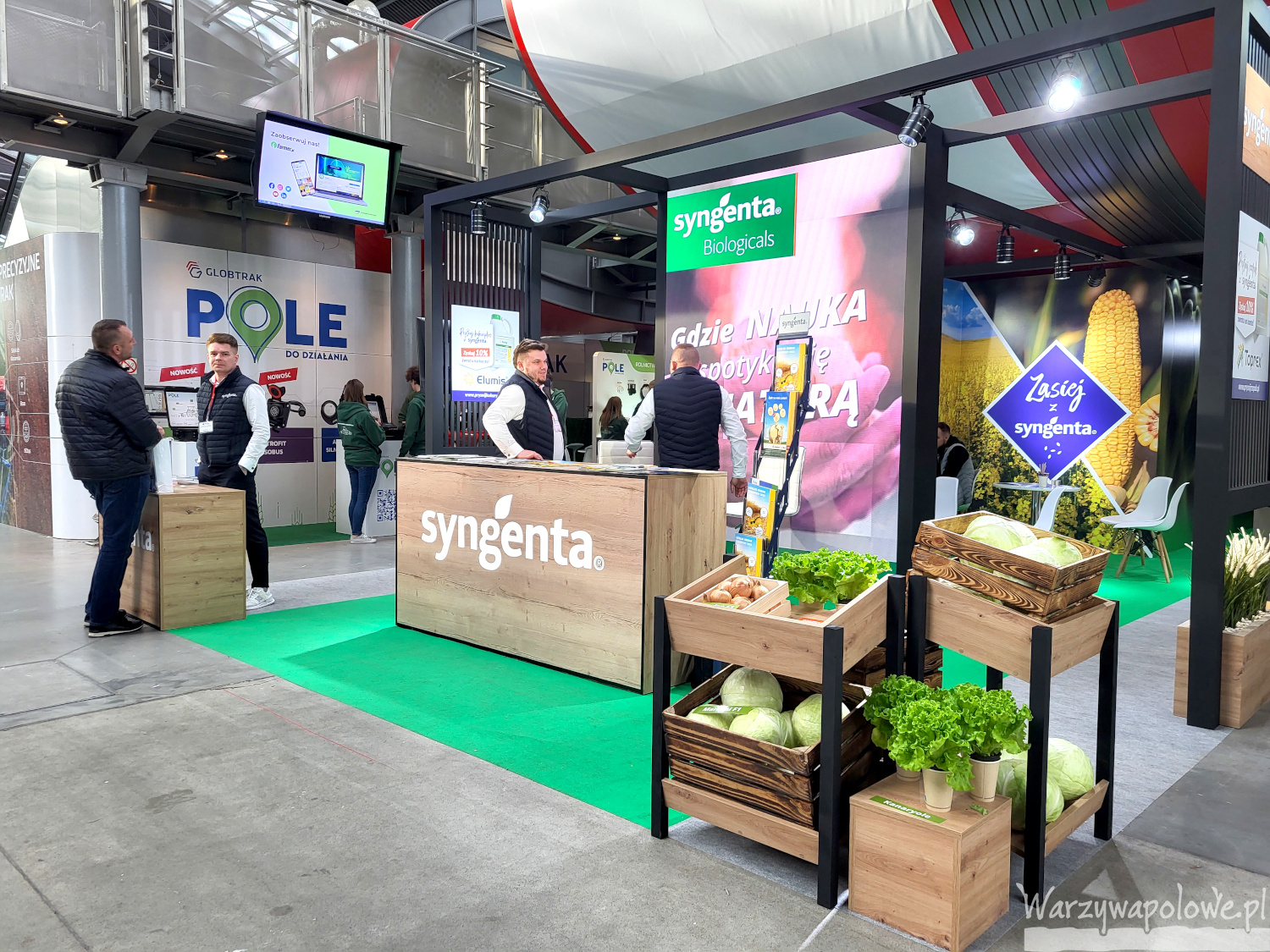 Stoisko Syngenta na Agrotech