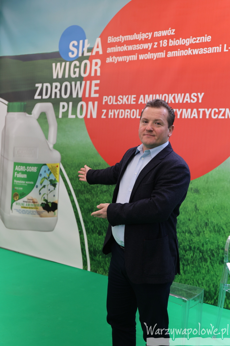 Polskie aminokwasy Agro-Sorb i prezes Tomasz Harciarek