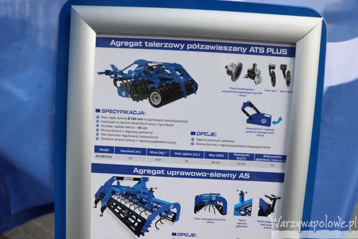 LandStal -Agregat talerzowy ATS Plus- Agrotech