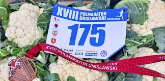 Na sportowo z kalafiorami i brokułami w tle