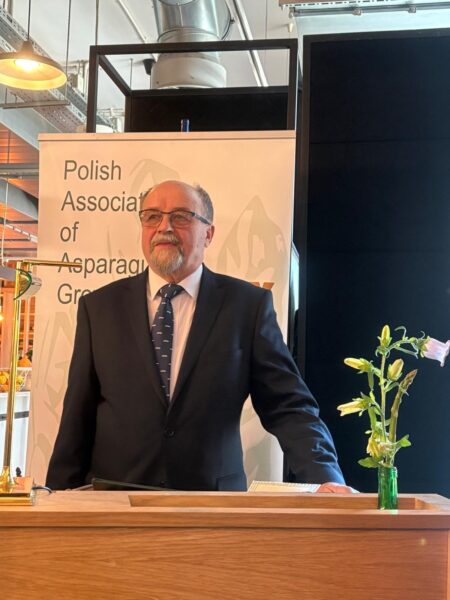 Marian Jakobsze, prezes Polskiego Związku Producentów Szparaga
