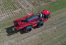 Opryskiwacz do zadań specjalnych na Targach Ziemniaczanych opryskiwacz Agrifac endurance 2