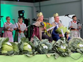 Kapusta ważyła prawie 20 kg! Novoton wygrywa konkurs w Charsznicy