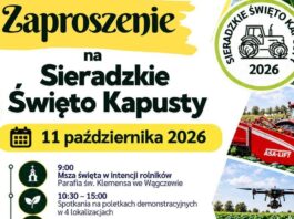 Sieradzkie Święto Kapusty 2026. Odmiany, pokazy zbioru i dron opryskowy — poznaj program