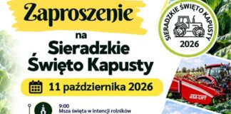 Sieradzkie Święto Kapusty 2026. Odmiany, pokazy zbioru i dron opryskowy — poznaj program